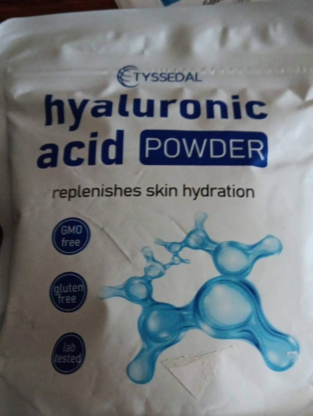 Tyssedal Hyaluronic Acid Powder. 3.52oz.